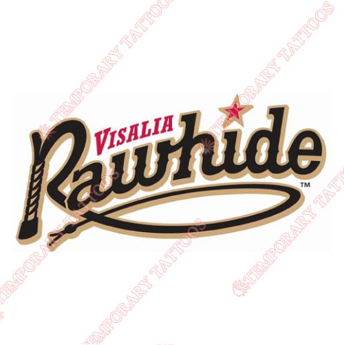 Visalia Rawhide Customize Temporary Tattoos Stickers NO.7688
